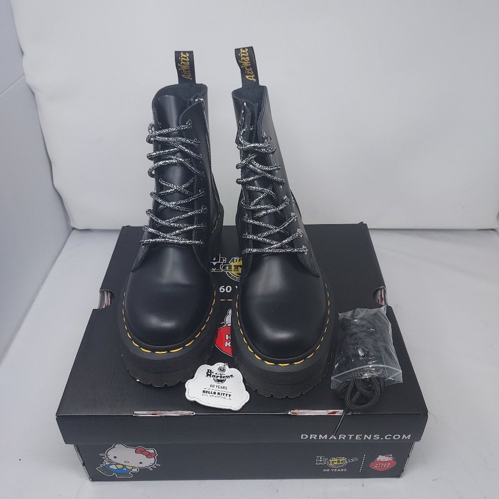 Dr. Martens x Hello Kitty Jadon Platform Chunky Sanrio Boots - Picture 6 of 12